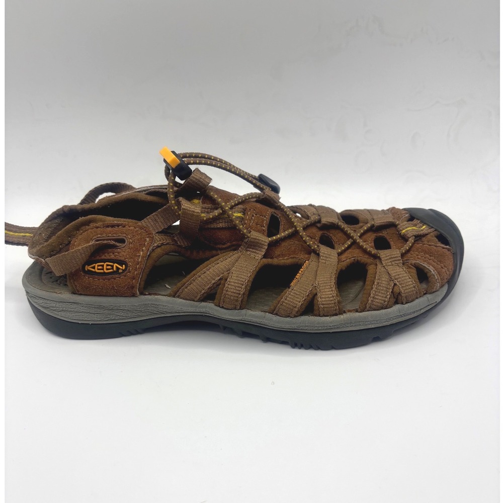 Keen Whisper Brown Waterproof Hiking Sandals Washable Outdoor Shoes Women 6